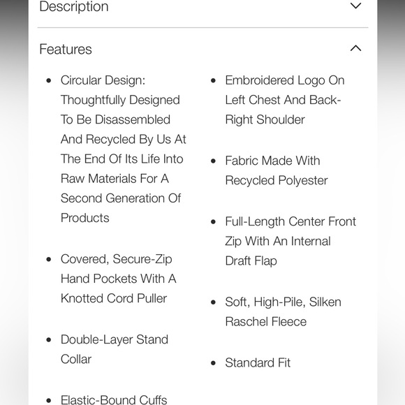 EUC The North Face Osito Jacket. Black with teal accents. Size XL - Picture 3 of 9